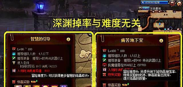 DNF深渊史诗出装攻略教（打造强力角色，探索深渊之谜）